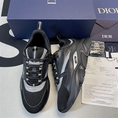 sneakers dior black|dior b22 black stockx.